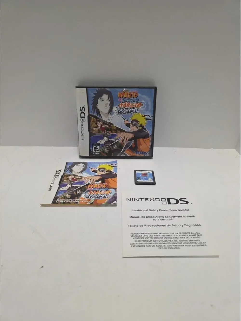 Naruto Shippuden: Naruto Vs. Sasuke for Nintendo DS Complete Great Shape